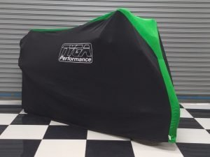 TYGA Bike Dust Cover, Black/Green