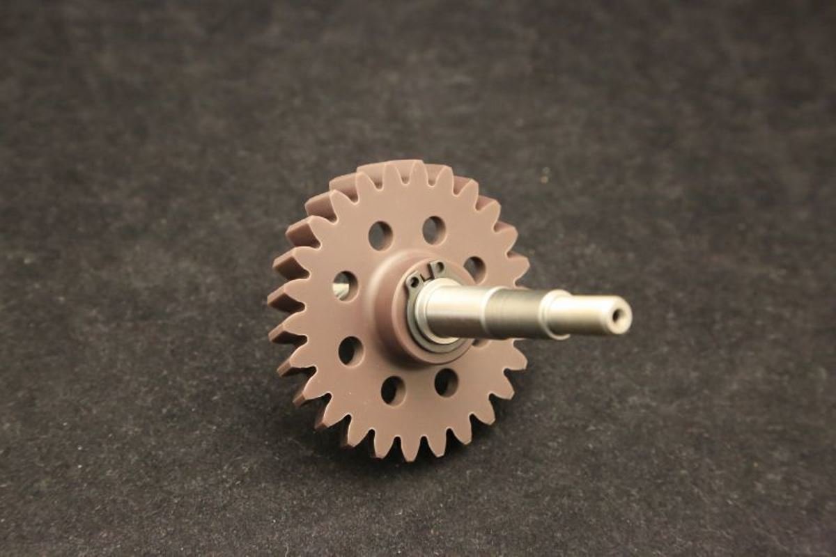 Water Pump Shaft/Gear, MC18, MC21 - Image 3
