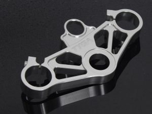 Top Triple Clamp Set, CNC Silver, NC30 VFR400R