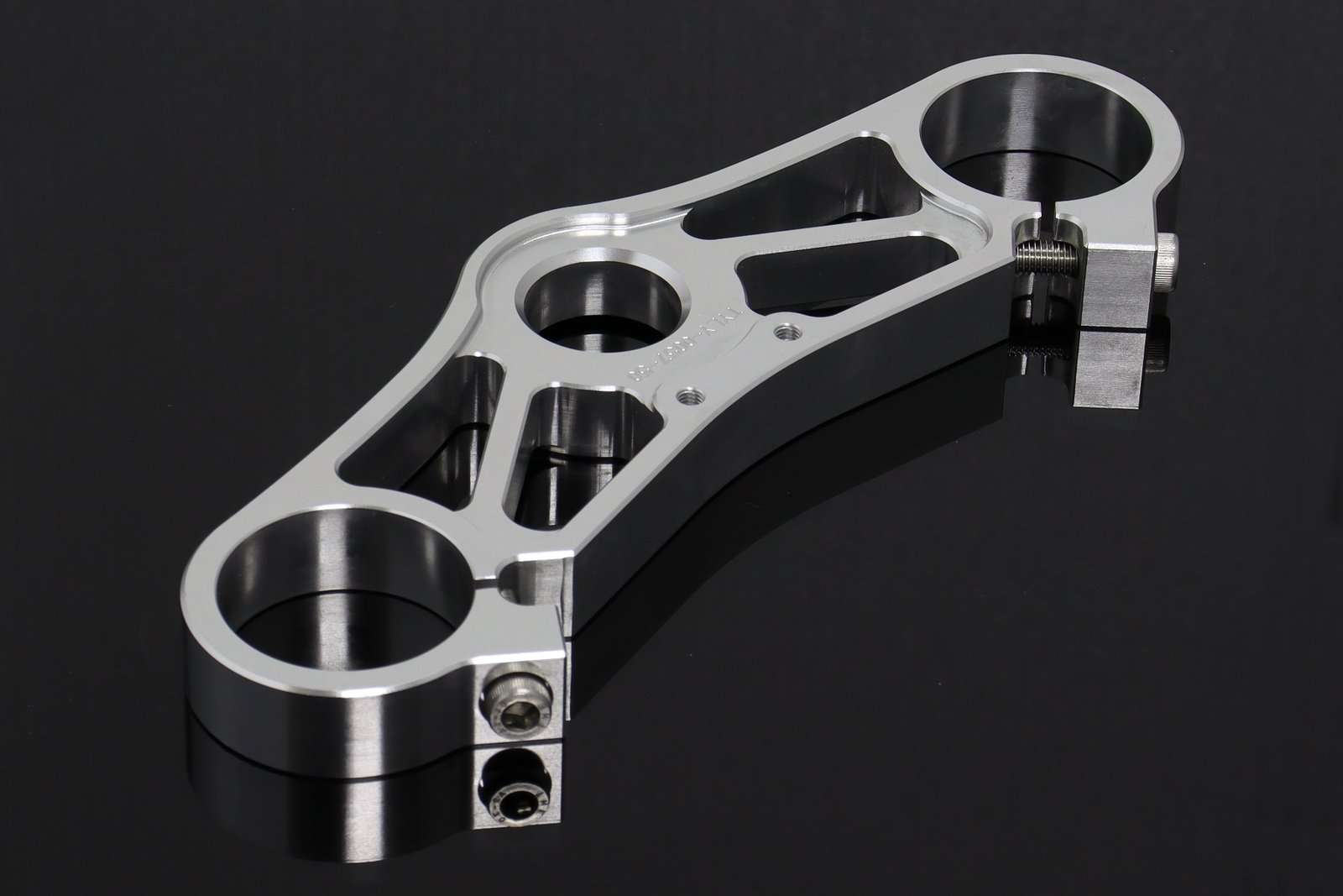 Top Triple Clamp, CNC Silver, Honda SP2 - Image 2