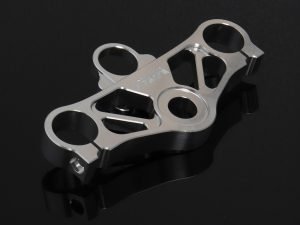 Top Triple Clamp Set, CNC Silver, CBR250R/CBR300R
