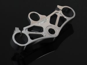 Top Triple Clamp Set, CNC Silver, RGV250 VJ23