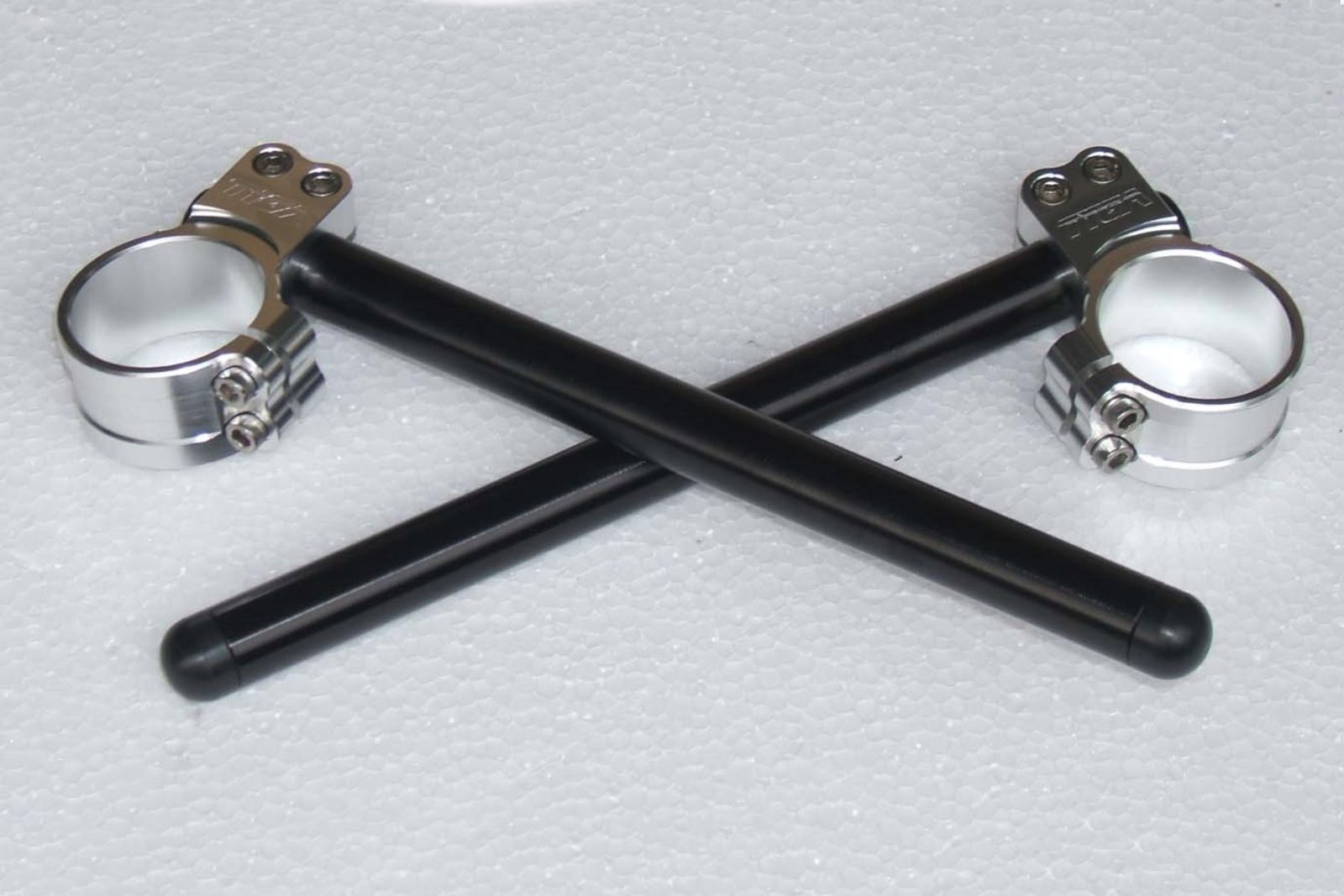 Handlebar Set, Racing, Silver, 50 mm. - Image 3