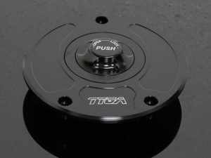 Tank Filler Cap, Keyless, Racing Type, Kawasaki Type 3