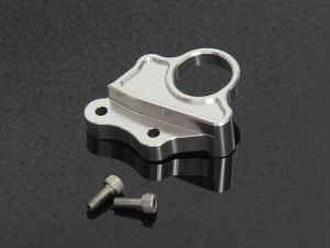Ignition Switch Holder, CNC Silver, NC30 VFR400R