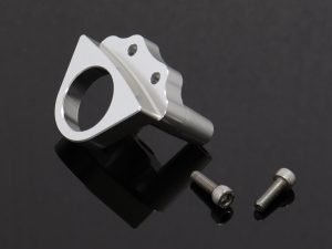 Ignition Switch Holder, CNC Silver, Suzuki RGV250 VJ23