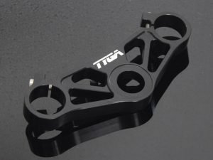 Top Triple Clamp, CNC Black, NC30 VFR400R