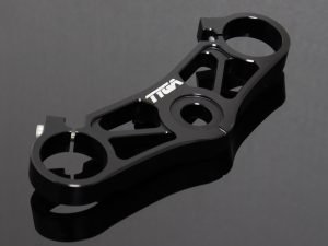 Top Triple Clamp, CNC Black, Honda SP1