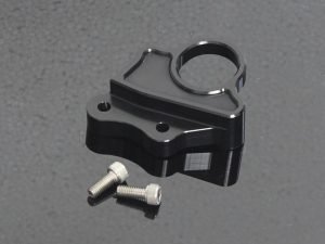 Ignition Switch Holder, CNC Black, NC30 VFR400R