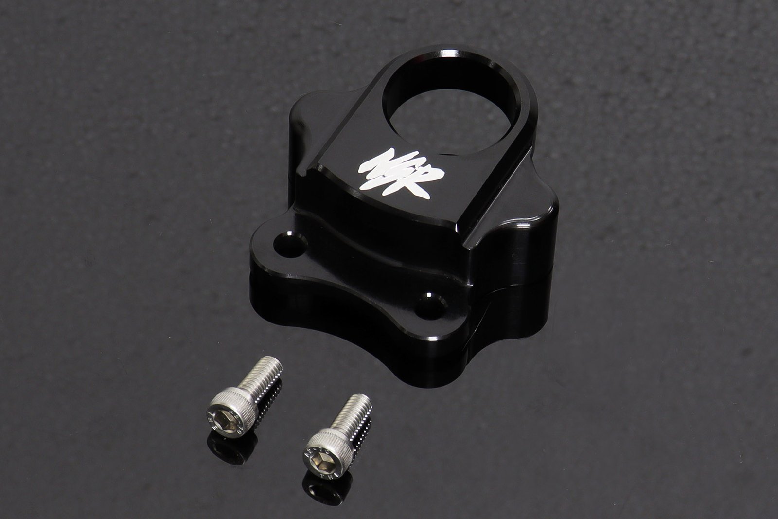Triple Clamp Set, CNC Black, NSR250, MC18, 1988/89 - Image 4