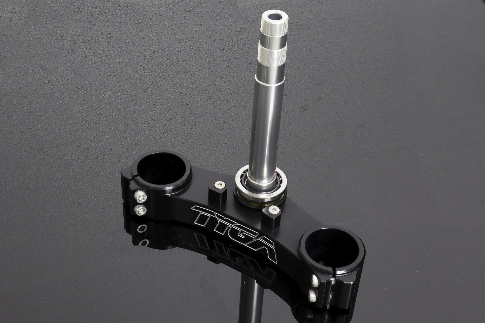 Lower Triple Clamp, CNC Black, CBR600RR, MC18 Shaft