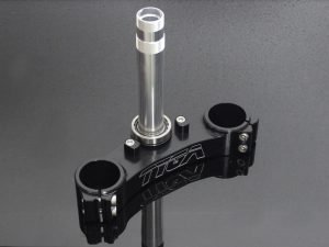 Lower Triple Clamp, CNC Black, VFR400R Forks/NC30 Shaft