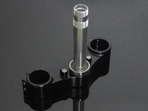 Lower Triple Clamp, CNC Black, CBR600RR Forks/NC30 Shaft
