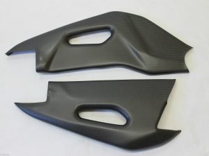 JAP4 APRILIA RSV4 1000 / TUONO RSV4 1100 RR RF Carbon Swing Arm Cover Set (Satin)