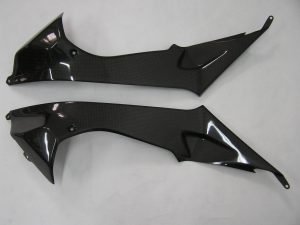 JAP4 BMW S1000RR 2009 - 2014 Carbon Tank Infill Panel Set (Satin)