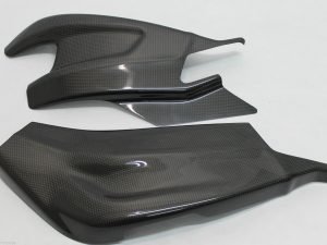 JAP4 BMW S1000RR & S1000R 2009-2017 Carbon Swingarm Cover Set (Gloss)