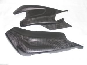 JAP4 BMW S1000RR & S1000R 2009-2017 Carbon Swingarm Cover Set (Satin)