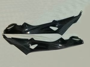 JAP4 BMW S1000R 2015- Carbon Tank Infill Panel Set (Gloss)