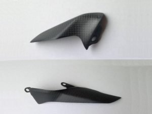 Jap4 Ducati Panigale 1199 Carbon Chain Guard Set (Gloss)