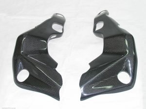 Jap4 MV Agusta F3 675 & F3 800 Carbon Frame Protector Set (Gloss)