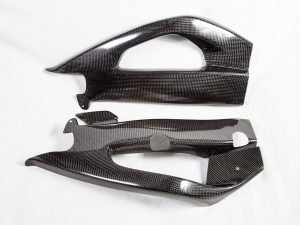JAP4 Suzuki GSX-R1000 (2017 - ) Carbon Swingarm Cover Set (Gloss)