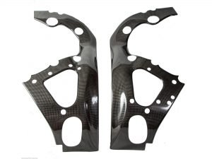 Jap4 Suzuki GSX-R 1000 K9-L6 Carbon Frame Protector Set