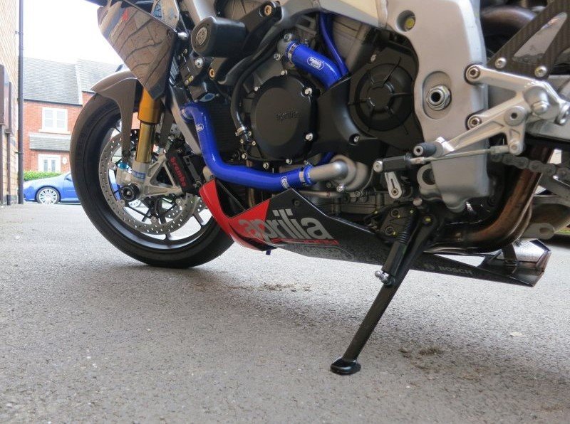 APRILIA V4 Tuono 1100 Factory (2015-2018) 8 piece SAMCO HOSE KIT BLUE - Image 6