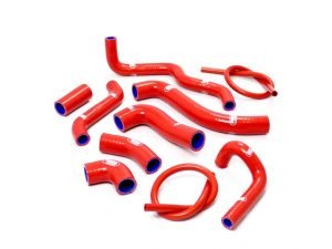 APRILIA RSV1000 Mille (1998-2003) 10 piece SAMCO HOSE KIT RED