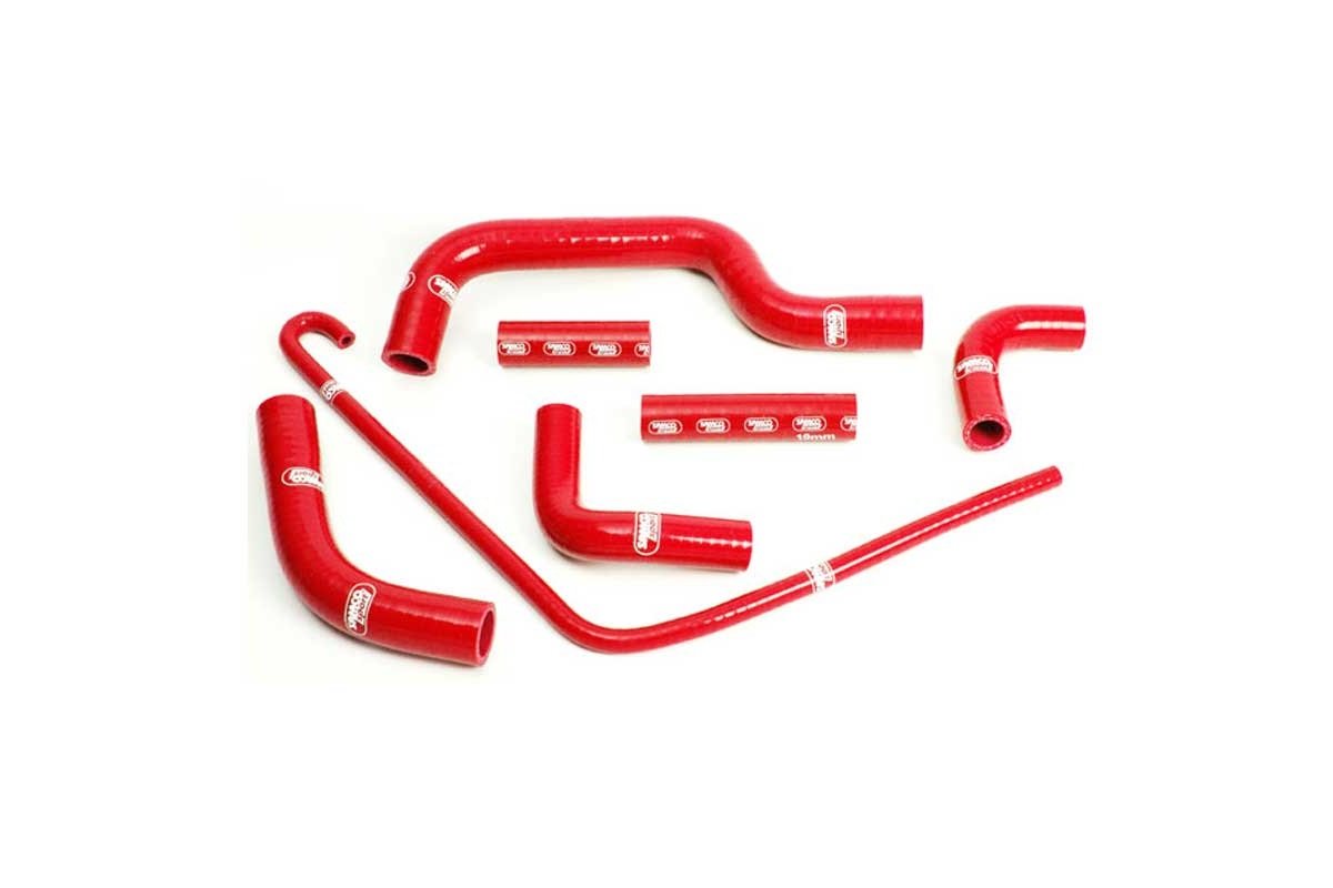 DUCATI Monster S4 S4R (2001-2008) 7 piece SAMCO HOSE KIT RED