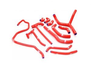 DUCATI DIAVEL (2011-2018) 12 piece SAMCO HOSE KIT RED