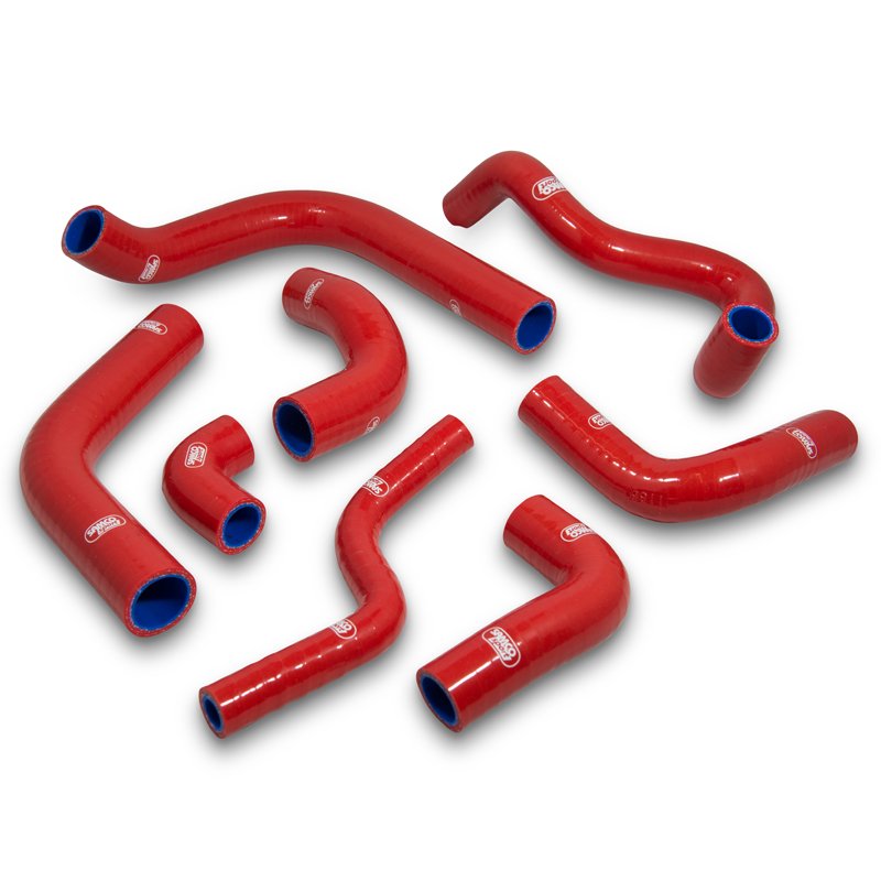 DUCATI 996 S-SPS-BIP (1999-2001) 8 piece SAMCO HOSE KIT RED