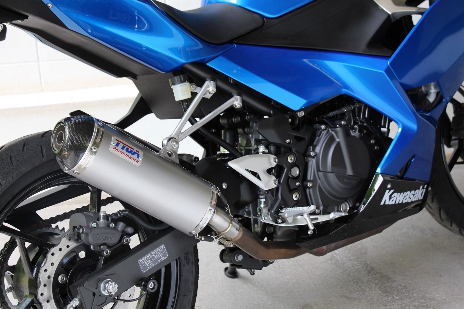 Exhaust Hanger, Aluminium, Ninja 400 - Image 4