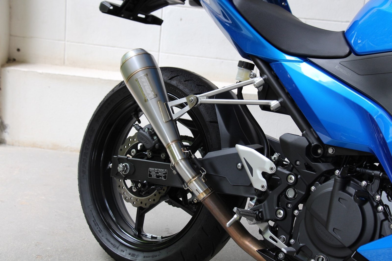 Exhaust Hanger, Aluminium, Ninja 400 - Image 7
