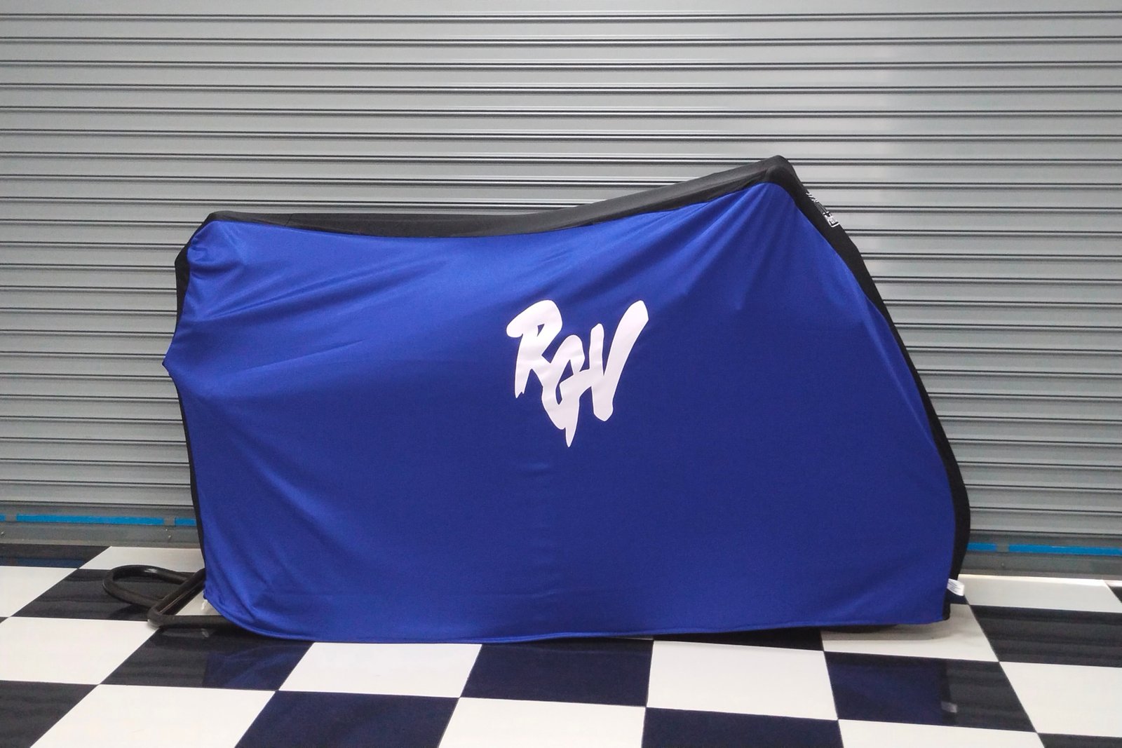 TYGA Bike Dust Cover, Blue/Black, Suzuki RGV, (street) - Image 2