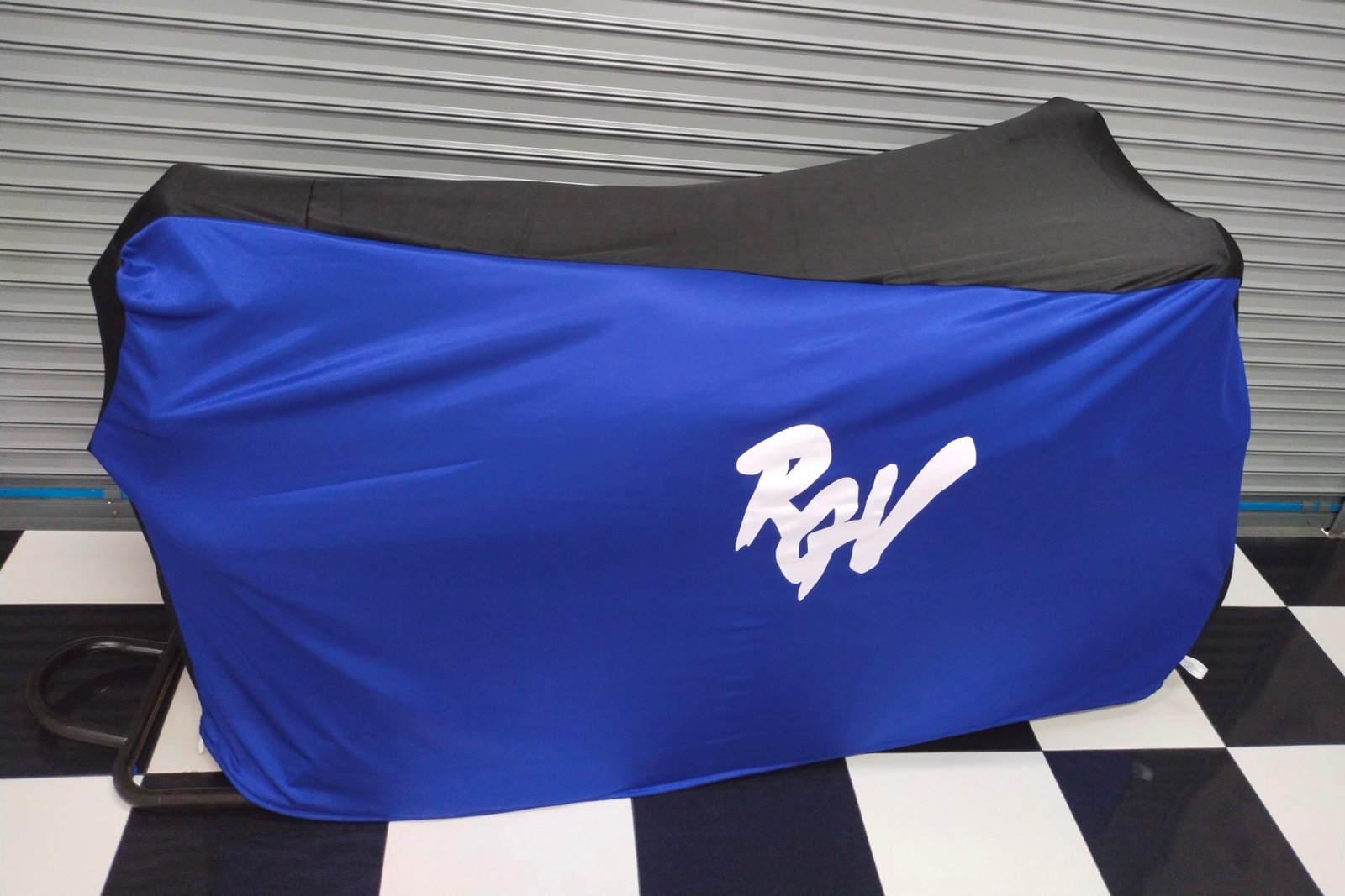 TYGA Bike Dust Cover, Blue/Black, Suzuki RGV, (street) - Image 4
