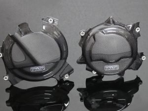 Engine Covers, (Carbon), Pair, Ninja 400, 2018-