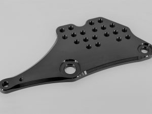 TYGA Step kit Replacement Left Side Hanger Mount (Adj) Ninja 400, Assy