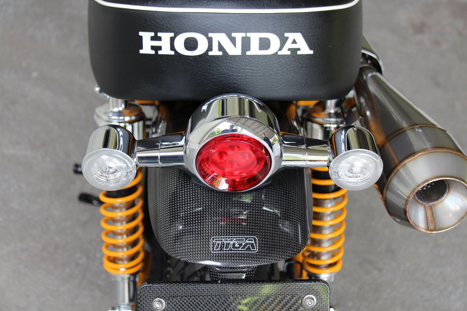 Rear Fender, Carbon, stock shape, Monkey 125 2018- - Image 5