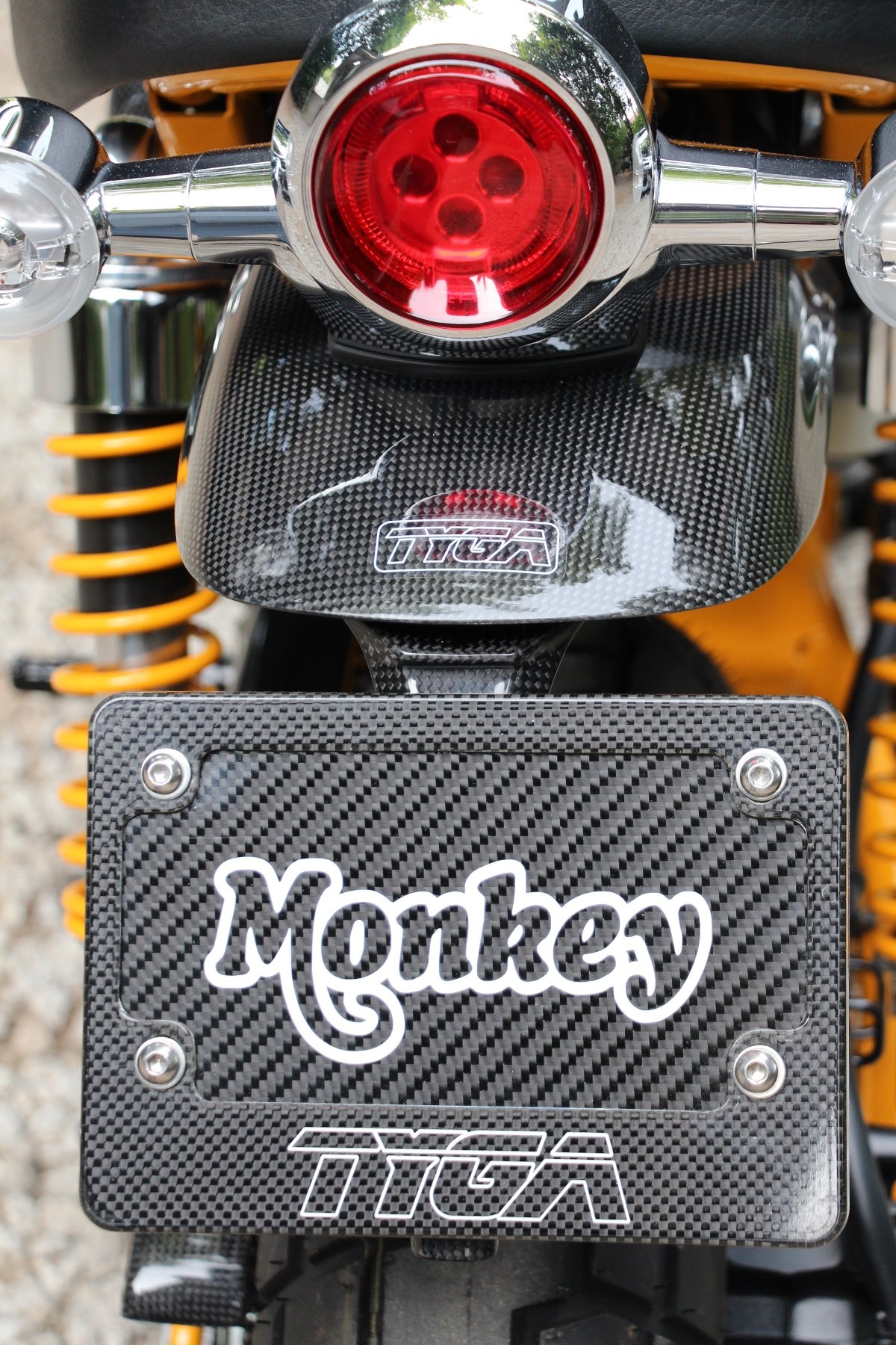 Rear Fender, Carbon, stock shape, Monkey 125 2018- - Image 9