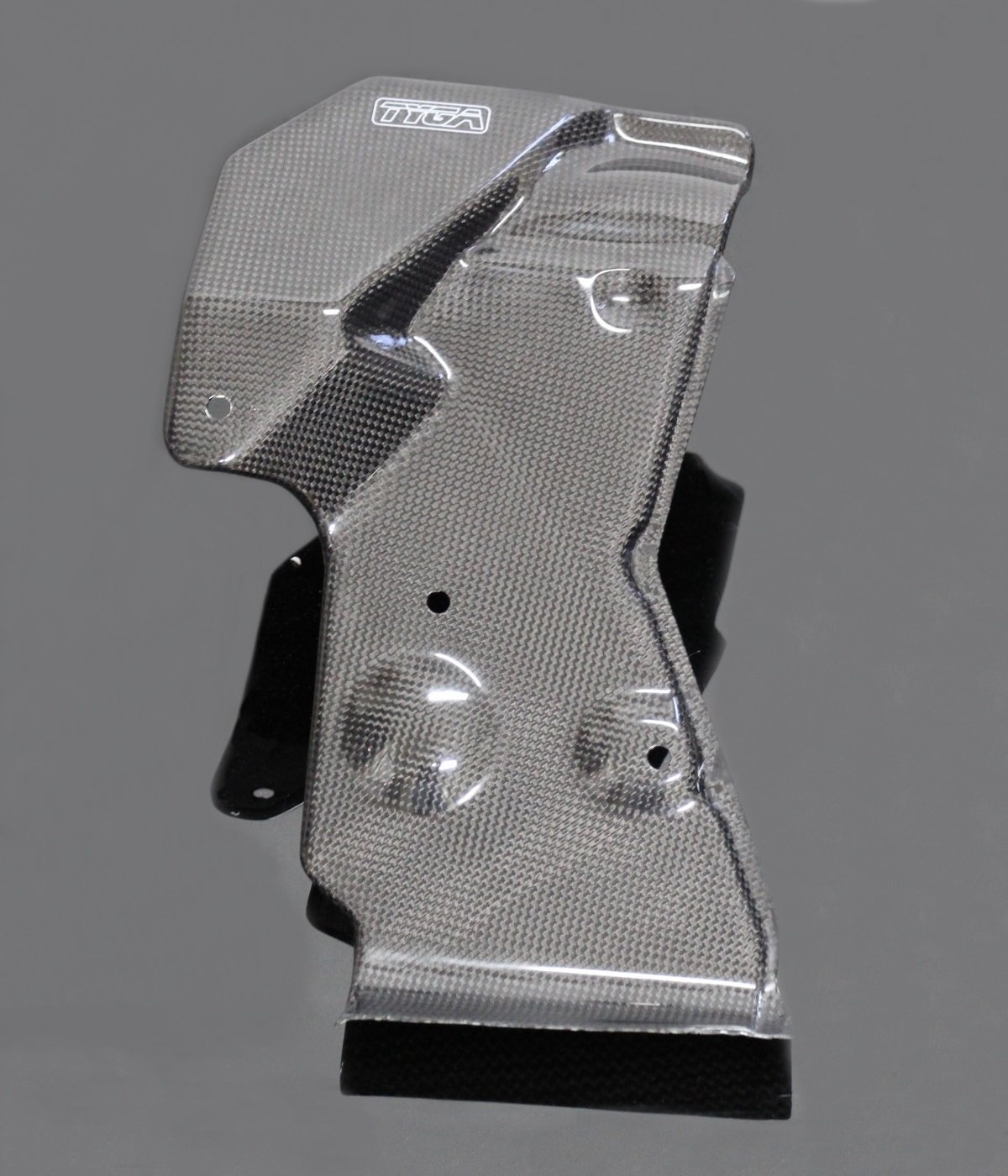 Exhaust Guard, Carbon, Honda NR750 - Image 2