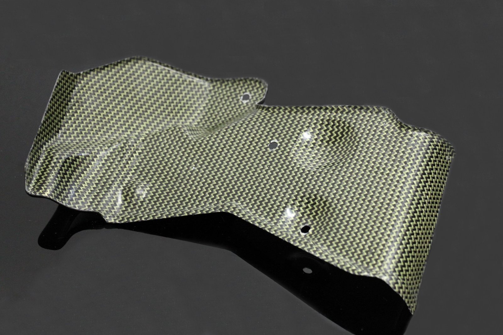 Exhaust Guard, Carbon, Honda NR750 - Image 3