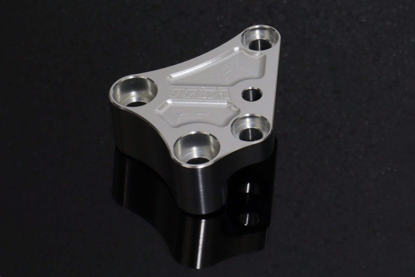 Bracket, Front Brake, 40 mm Brembo Conversion, Silver, Kawasaki Ninja 400 - Image 2