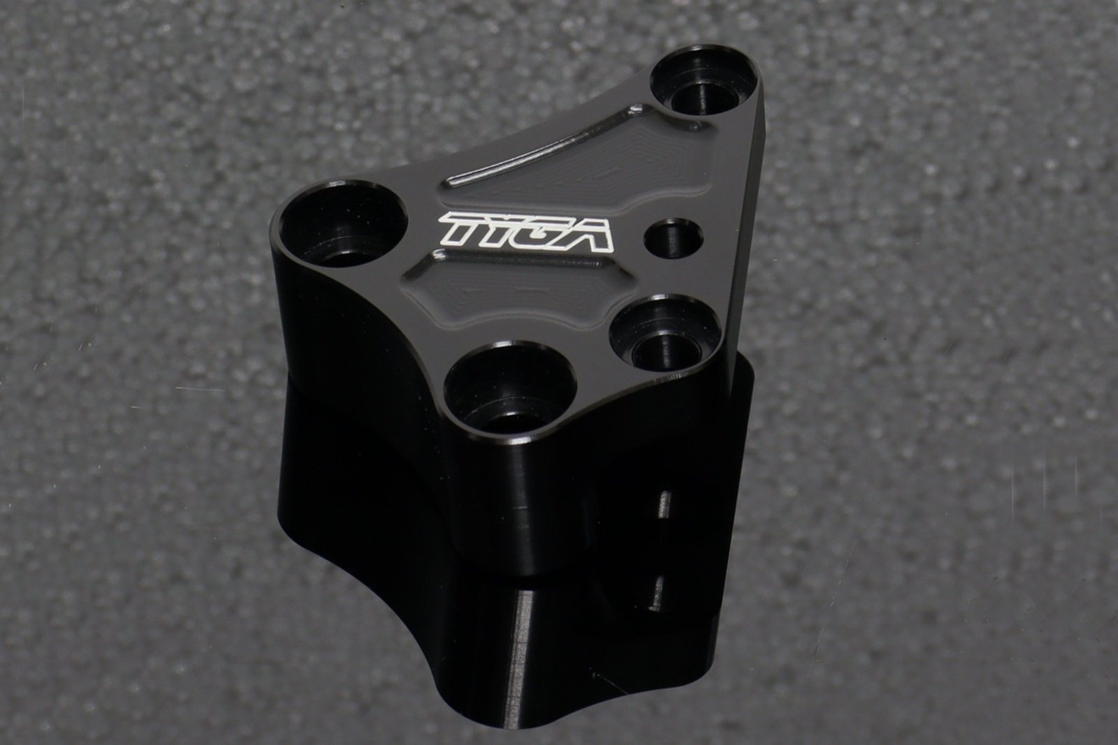 Bracket, Front Brake, 40 mm Brembo Conversion, Black, Kawasaki Ninja 400 - Image 2