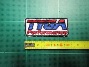 TYGA sew on patch, small (6.5cm x 2.8cm)