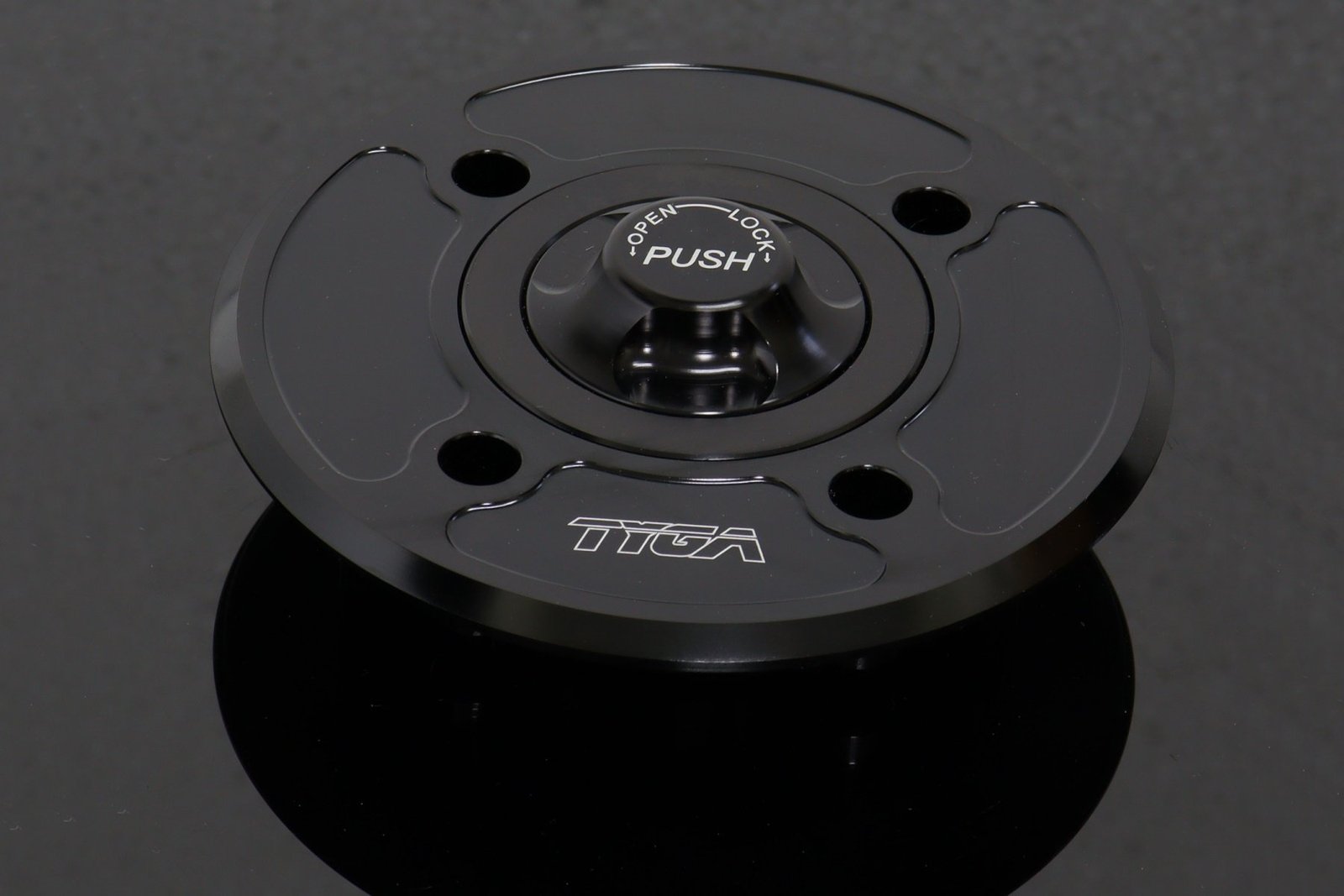 Tank Filler Cap, Keyless, Racing Type, Kawasaki Type 4