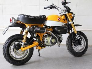 Set, Pipe, Full Race System, High Level, Monkey 125, Carbon Oval/Carbon End Cap
