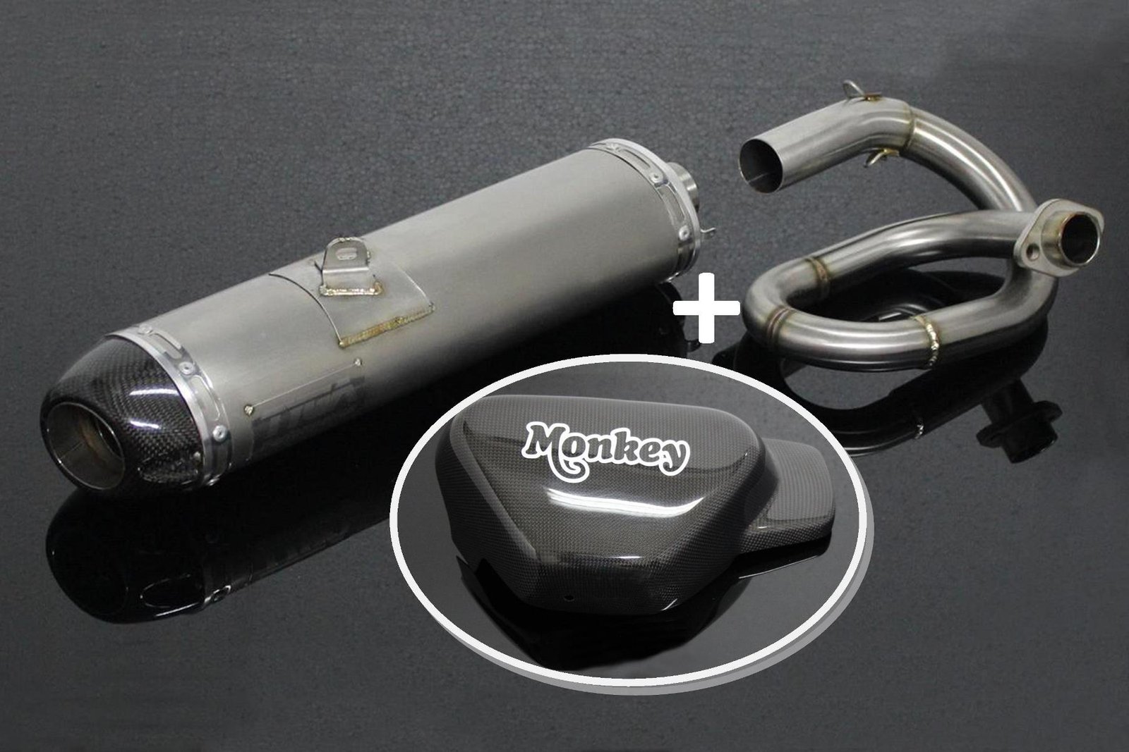 Special Set, Full System Underbelly Long, + Carbon Side Cover, Monkey 125 - Image 2