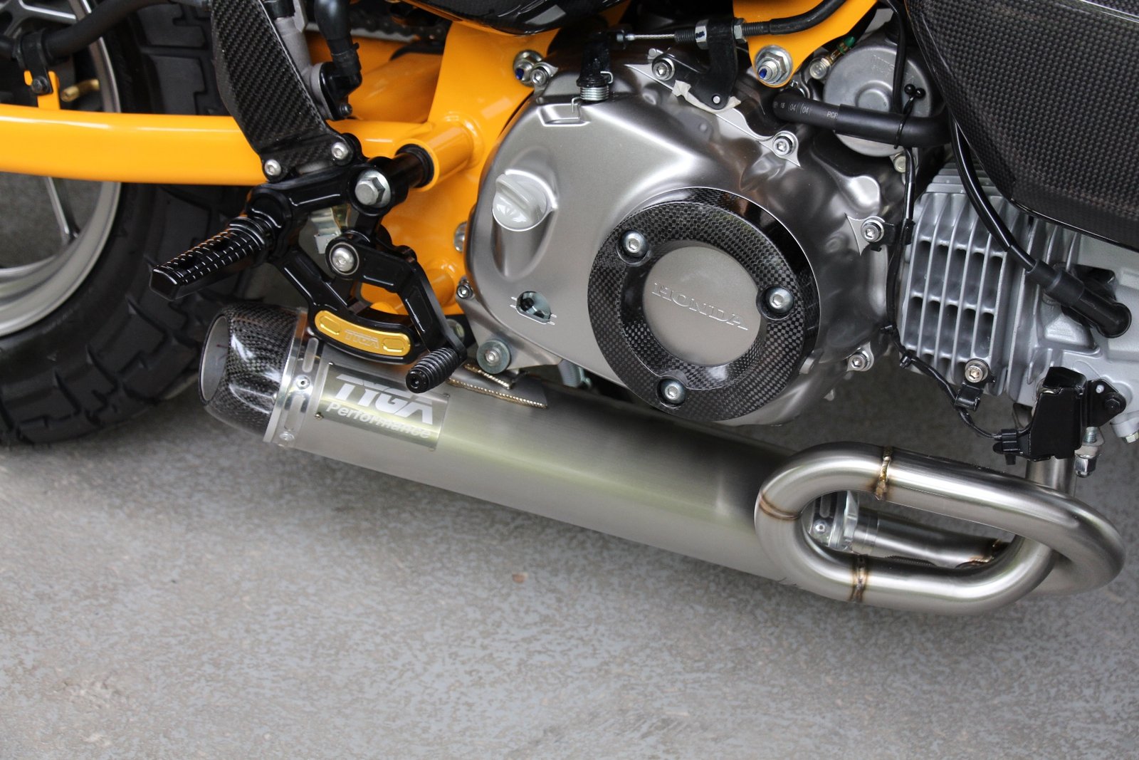 Special Set, Full System Underbelly Long, + Carbon Side Cover, Monkey 125 - Image 3