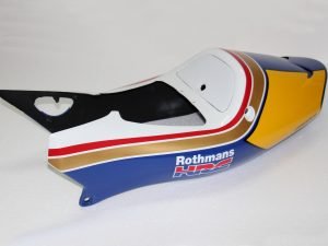 Seat Cowling (GRP), NSR250 MC28, Stock Shape, Street, Painted Rothmans