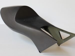 Seat Cowling (Carbon), NX5 RS250R, Assy (1995 NSR250 Style)